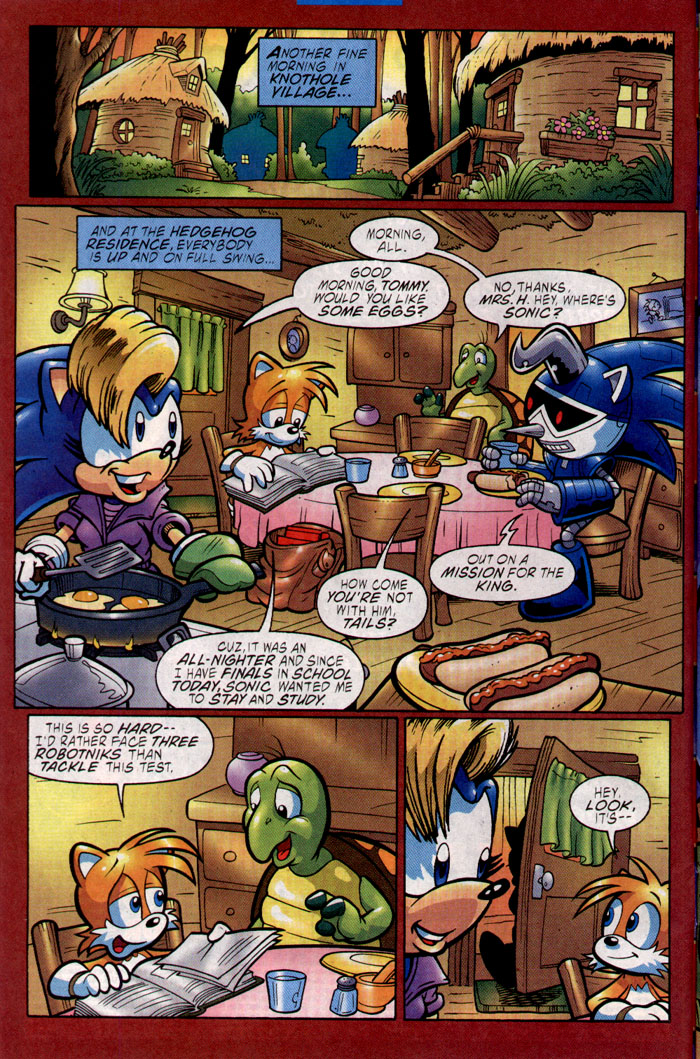 Sonic - Archie Adventure Series July 2004 Page 2